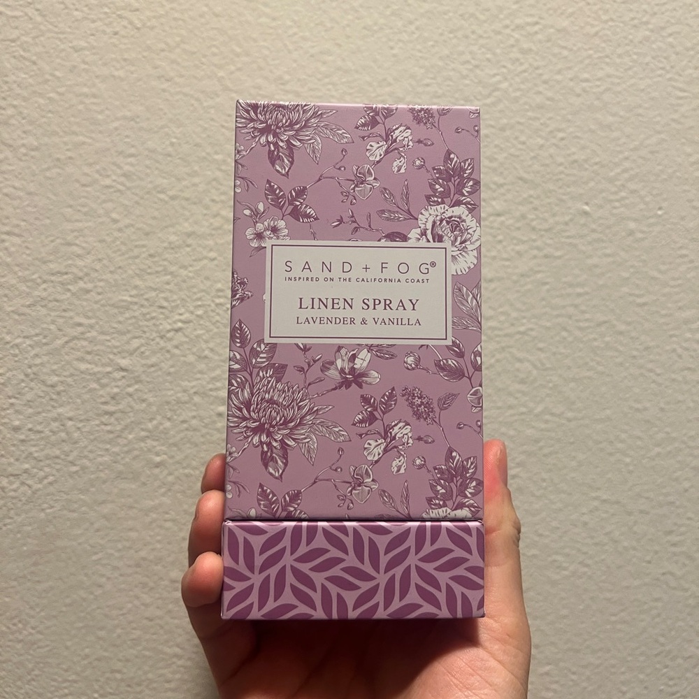 SAND + FOG LINEN SPRAY LAVENDER & VANILLA